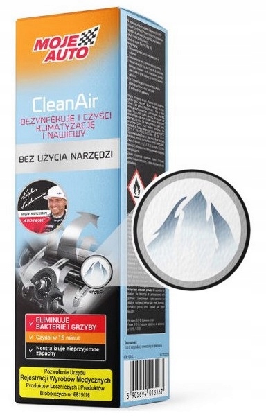 

Moje Auto Clean Air Arctic klimatyzacja 150ml