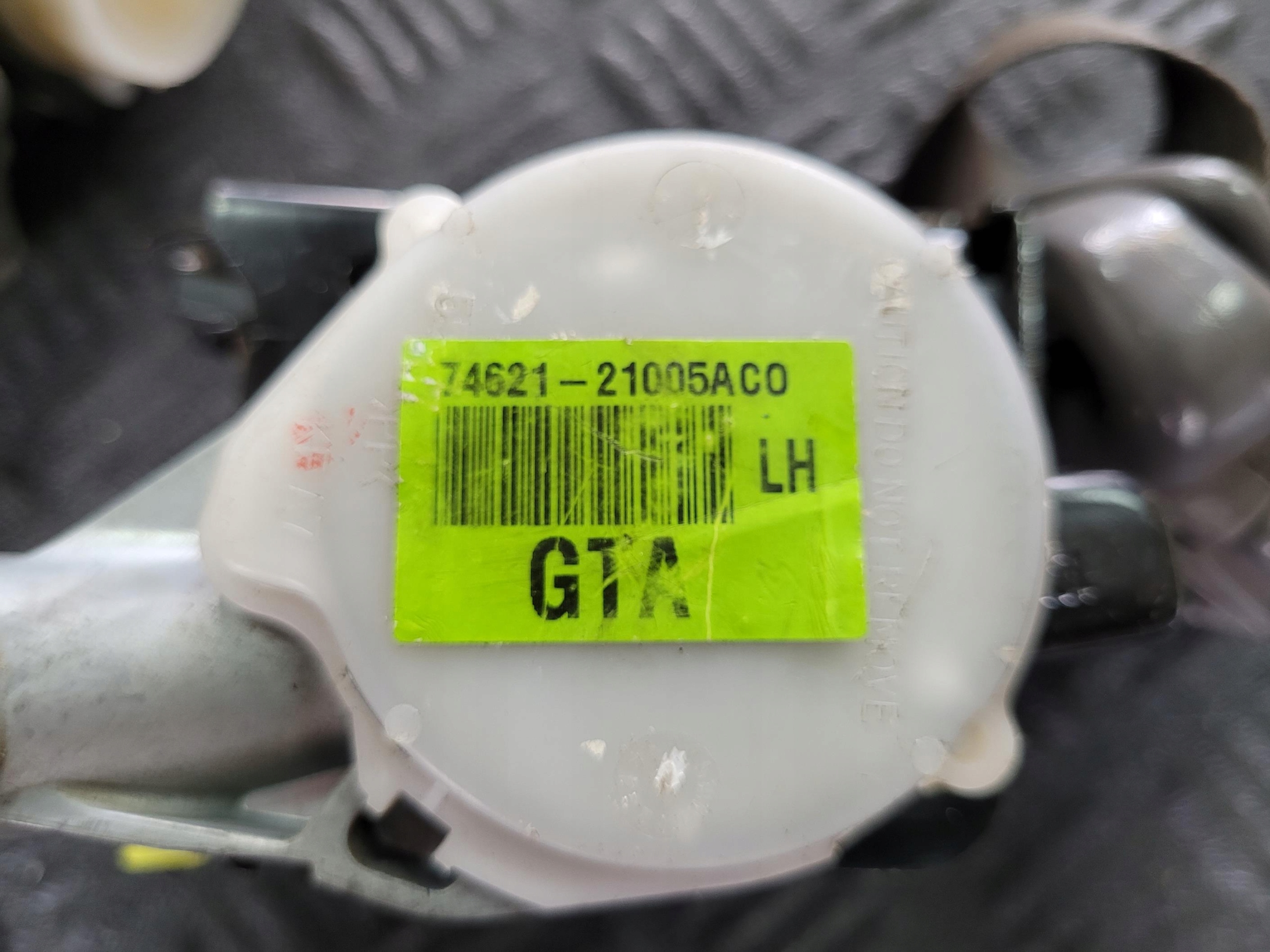 tension belt safety front front left right SSANGYONG RODIUS II
