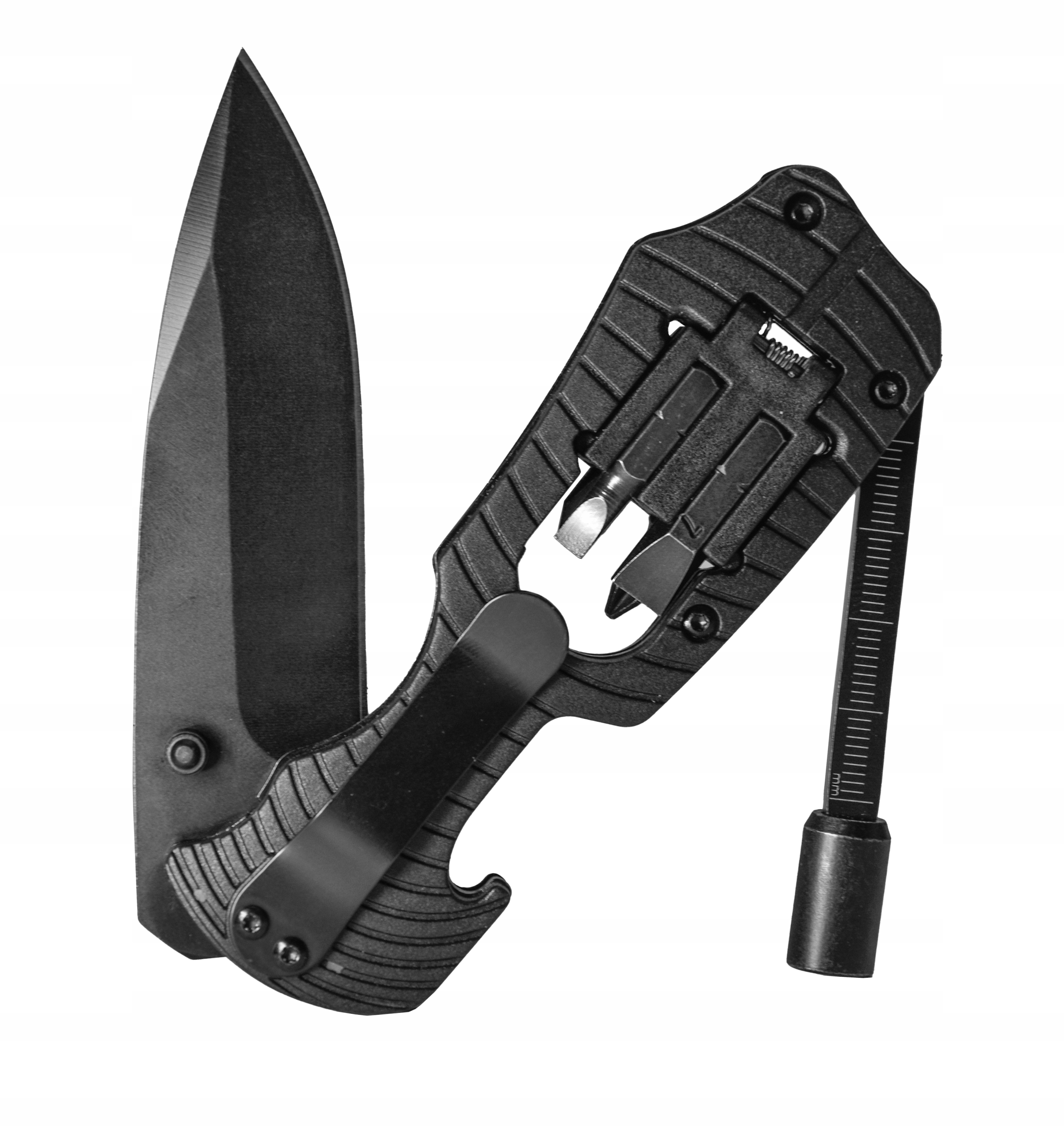 Nůž Select Fire Multifunkční Šroubovák Bity Multitool Robustní