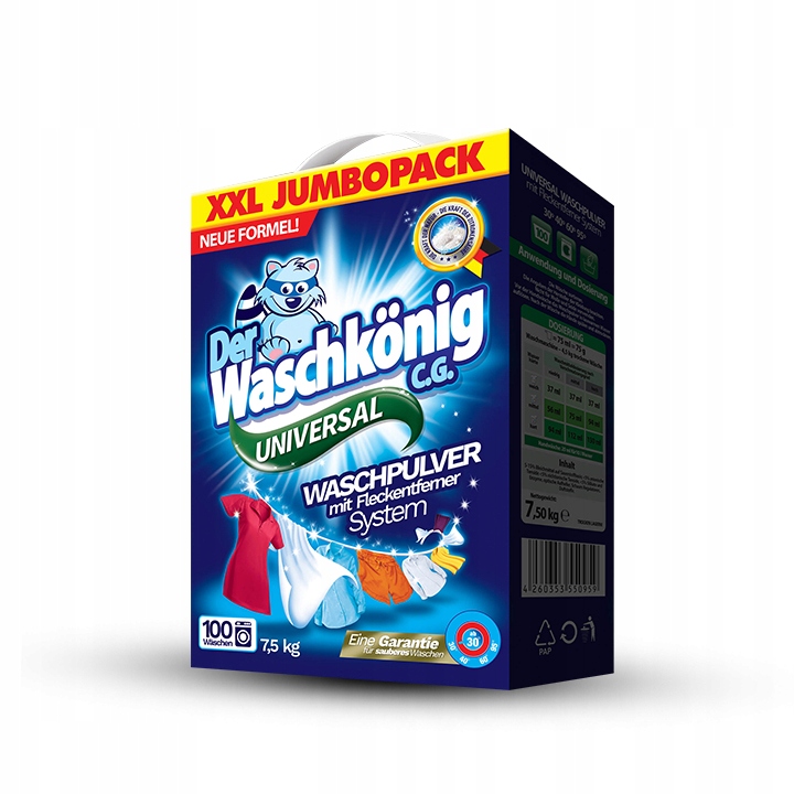

Waschkonig Proszek do Prania Universal 7,5kg