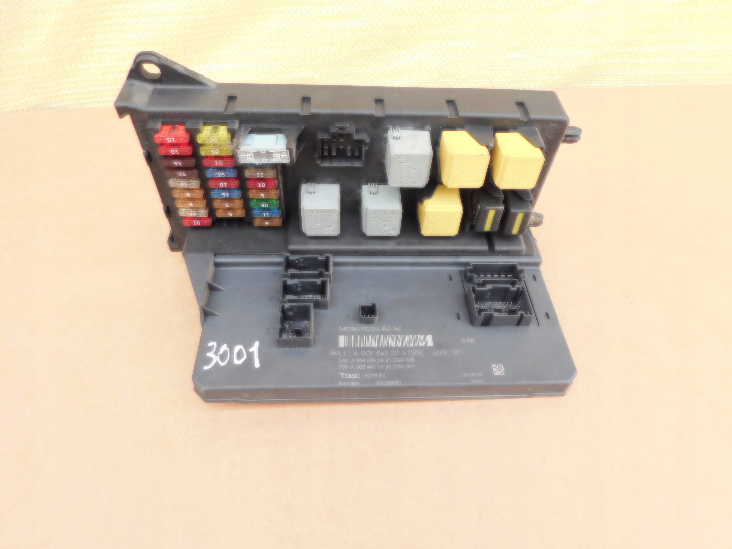 Module fusibles Module SAM Sprinter 906 Crafter A9065453001 Original