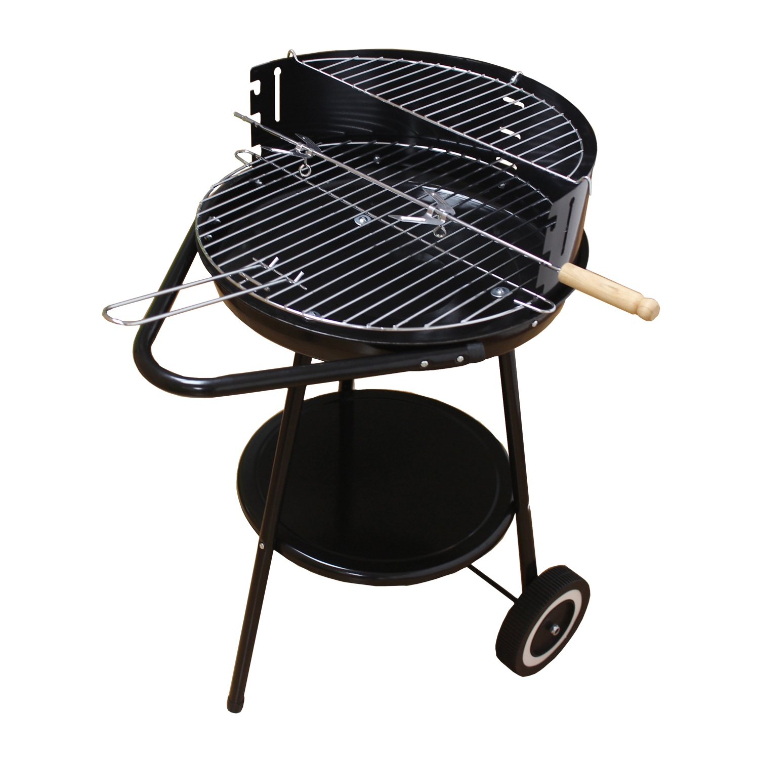 

Grill Ogrodowy Węglowy na kółkach Trójnóg Czarny