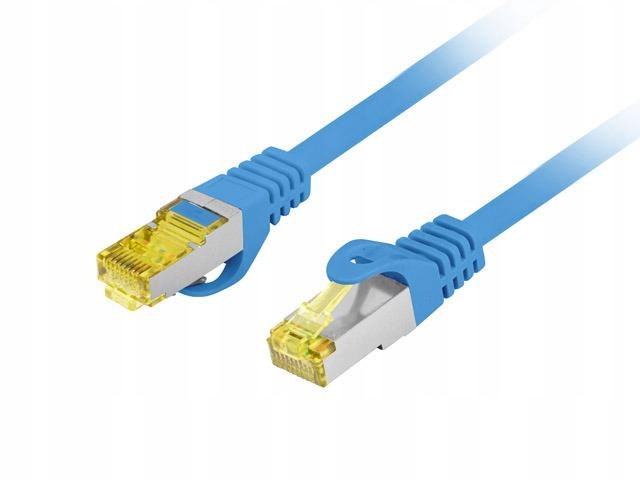 Lanberg Patchcord Kabel Do Switch Router 0 25M CAT6A Ftp Lszh Cu Test Fluke