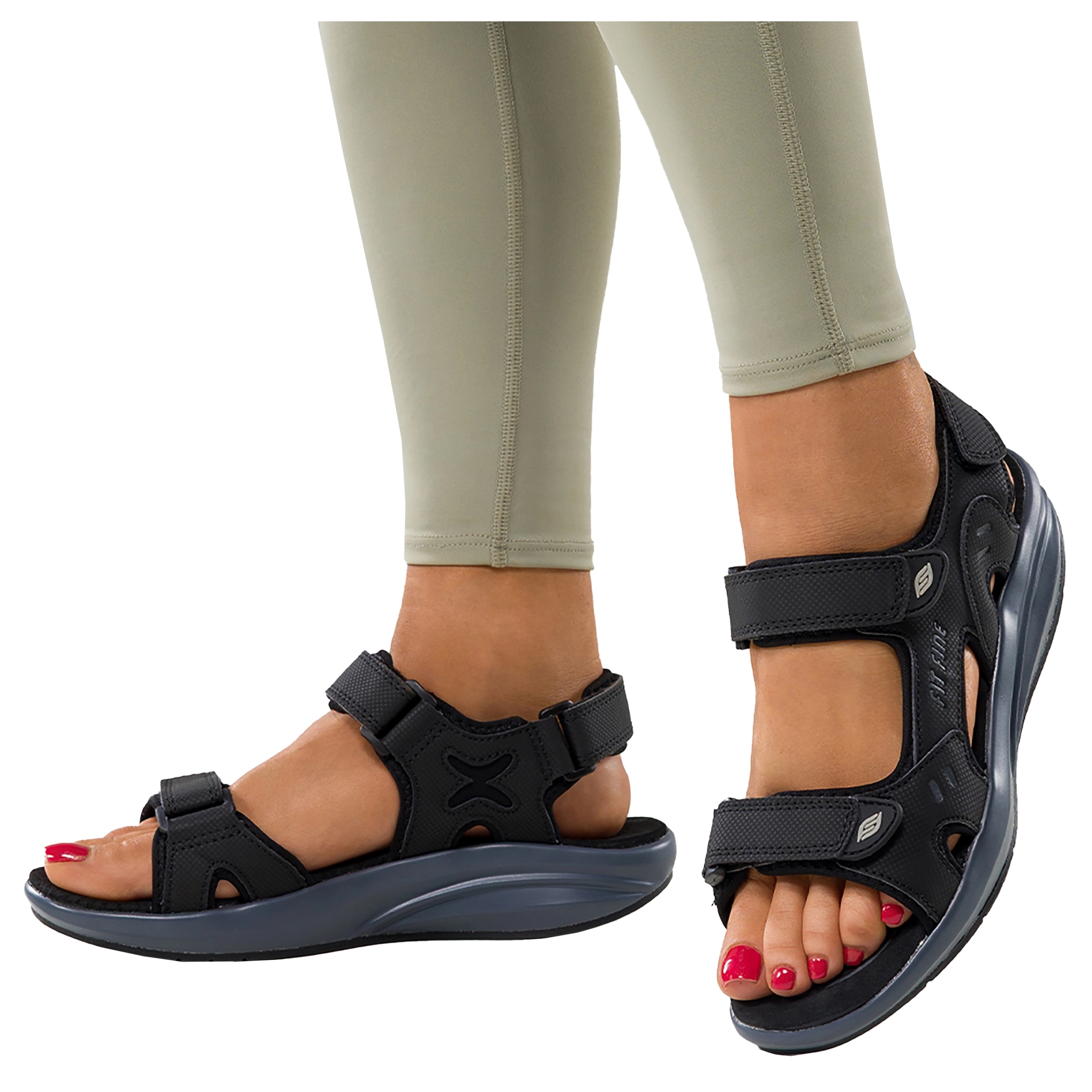 Dámské sportovní Sandály Lehké Pohodlné Prodyšné Měkké Platforma r 39