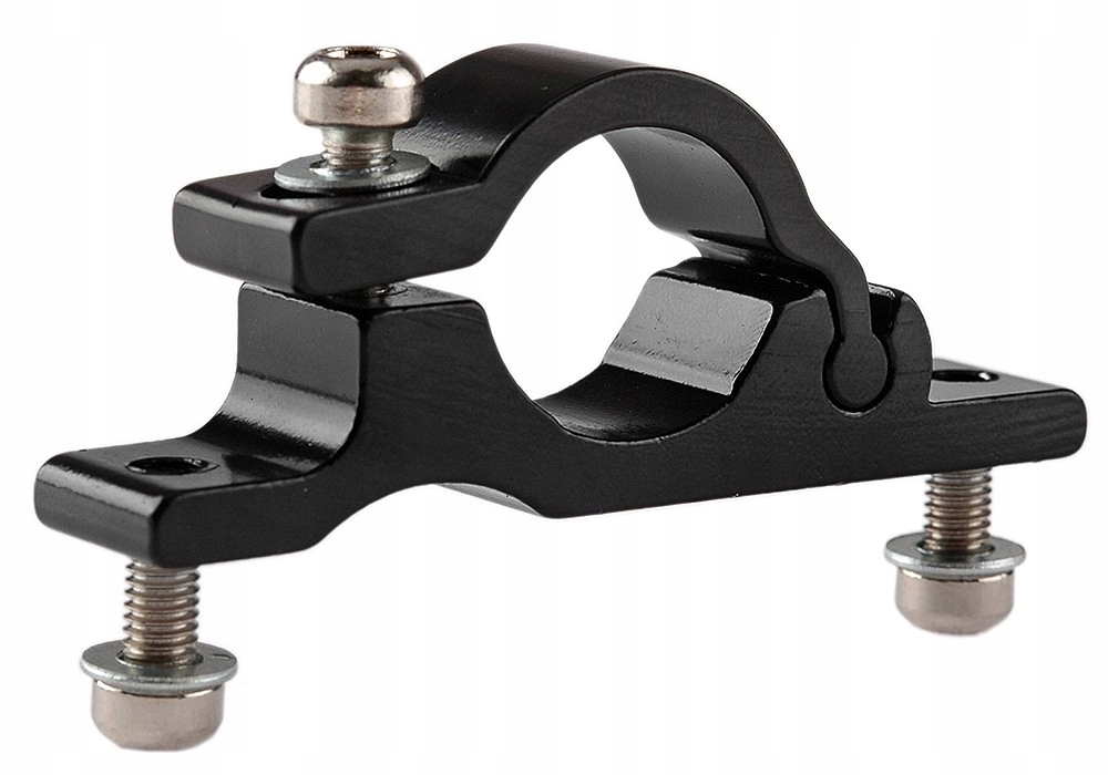 UCHWYT KOSZYKA BIDONU NA KIEROWNICY CZARNY