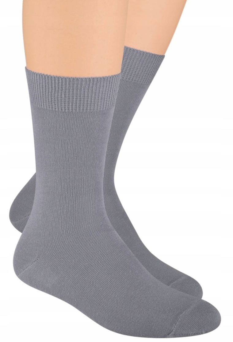 

Steven skarpety 048-03 bawełna popielaty 41-43