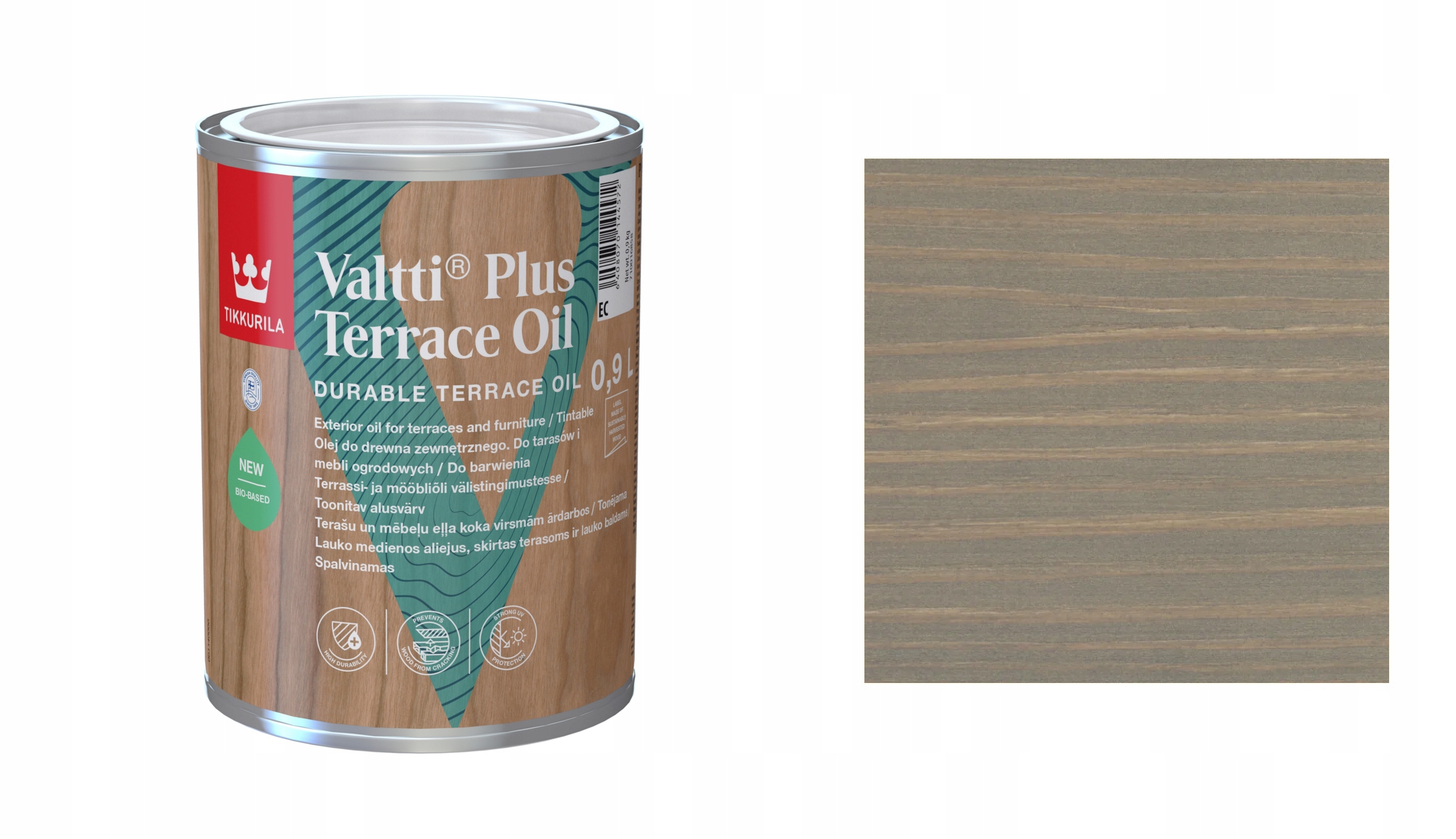 TIKKURILA VALTTI PLUS TERRACE OIL 0,9L 5142 OLEJ DO TARASÓW