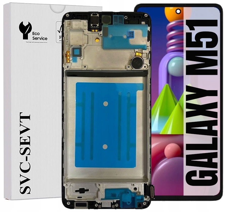Displej Pro Samsung Galaxy M51 M515 Originál Oem Displej +rámeček