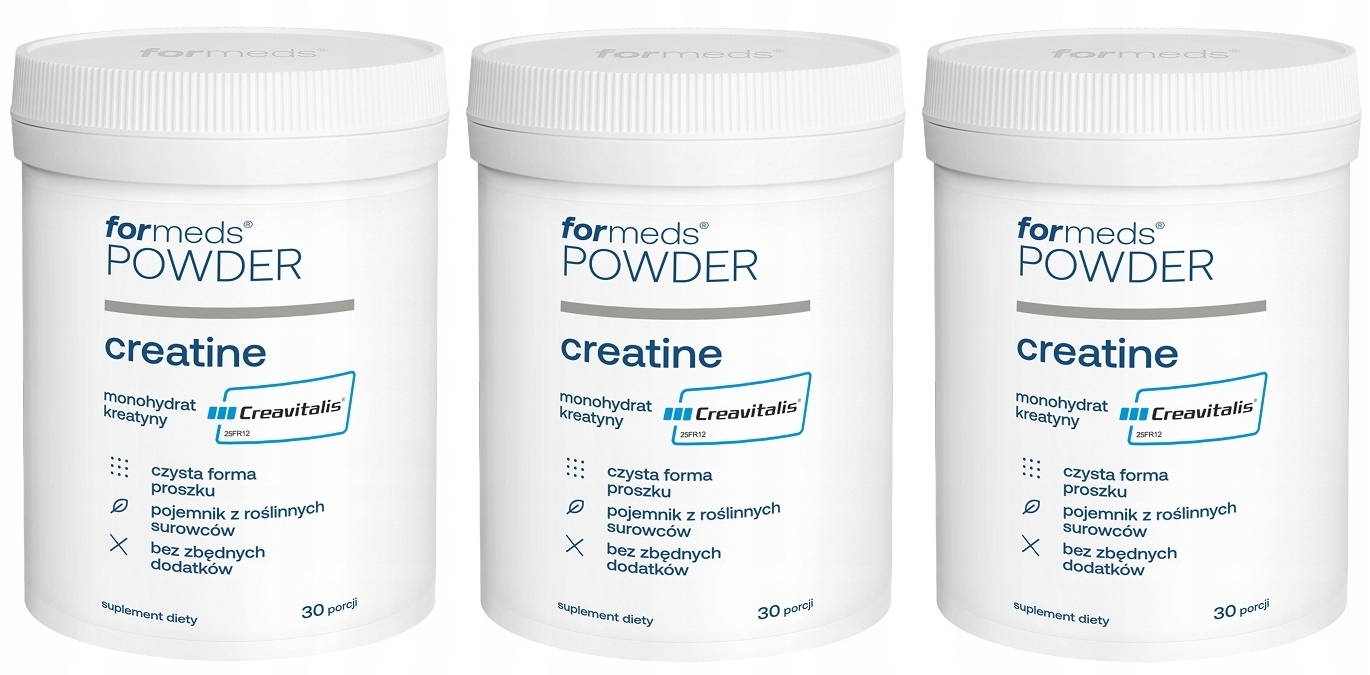 ForMeds Powder Creatine Podporuje stárnutí Paměť mozku