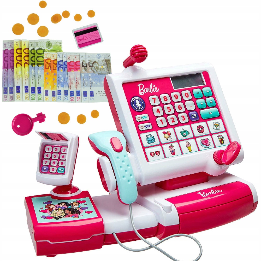 

Kasa Fiskalna Dla Dzieci Barbie Sklep Skaner