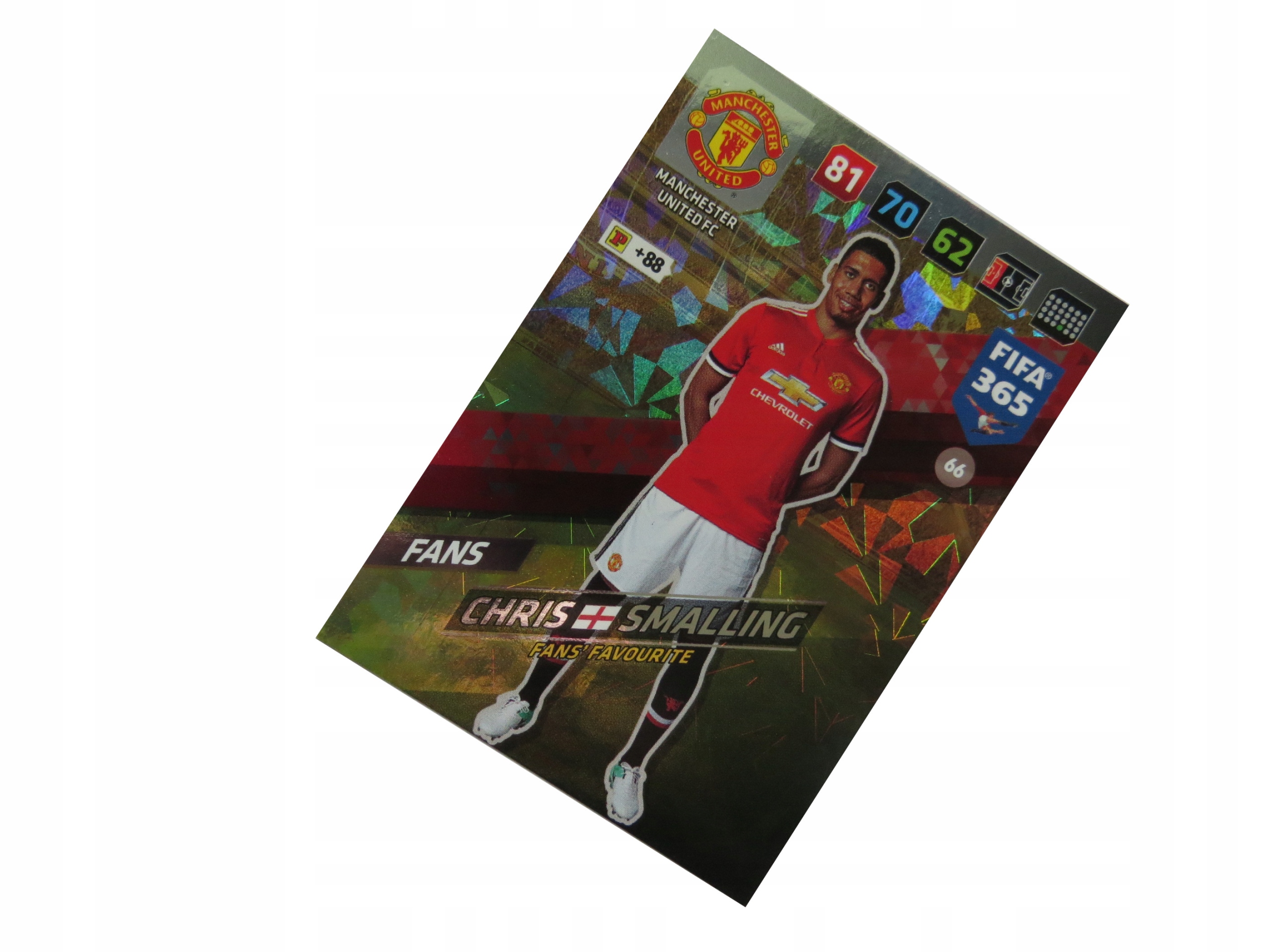 Panini Fifa 365 2018 Fans Favourite 66 Chris Smalling Manchester United