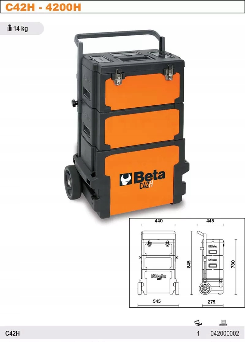 Moduł środkowy do wózka 4200/C42H Kod producenta 4200/C42MCH