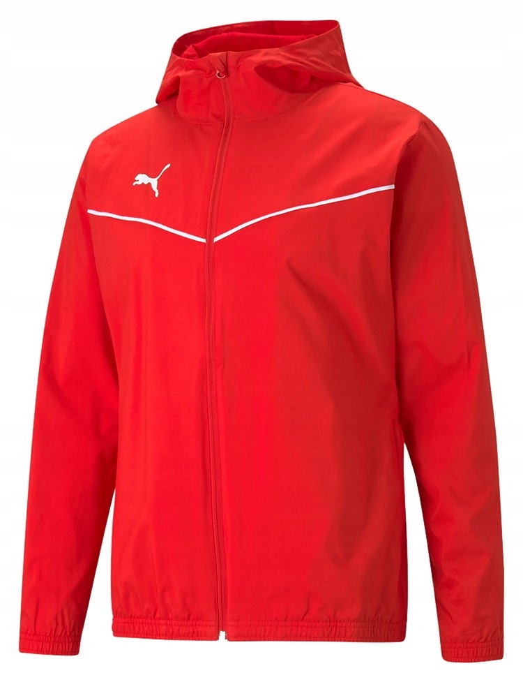 Bunda Puma Teamrise All Weather Jacket červená 657396 01 vel. L