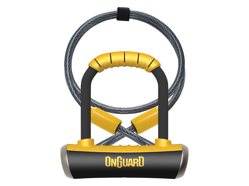 Zapięcie rowerowe Onguard Pitbull Mini Dt 8008 U-Lock 14mm z linką 120cm