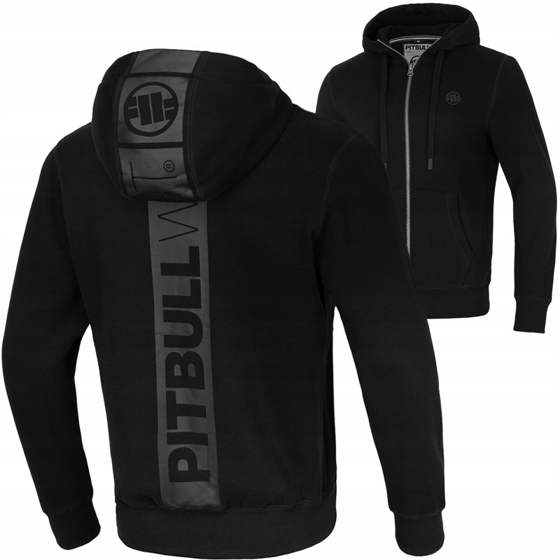 

Pit Bull bluza Hilltop 22 Zip all black Ari roz L