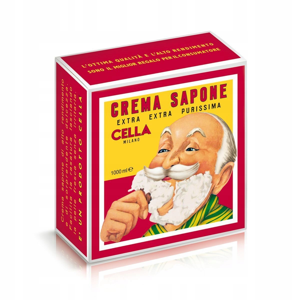 Cella Milano mýdlo na holení Crema Sapone 1 kg
