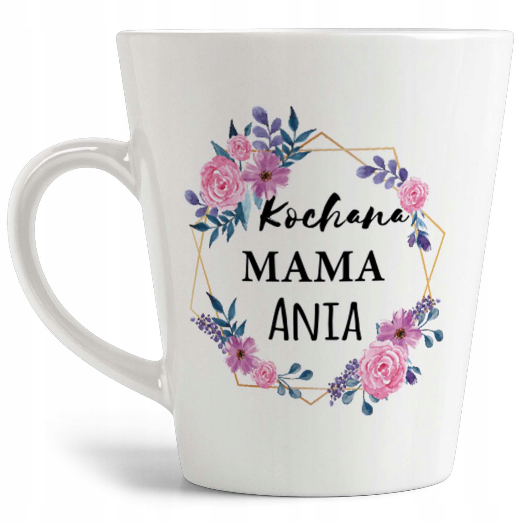 KUBEK LATTE DZIEŃ MAMY PREZENT + IMIĘ