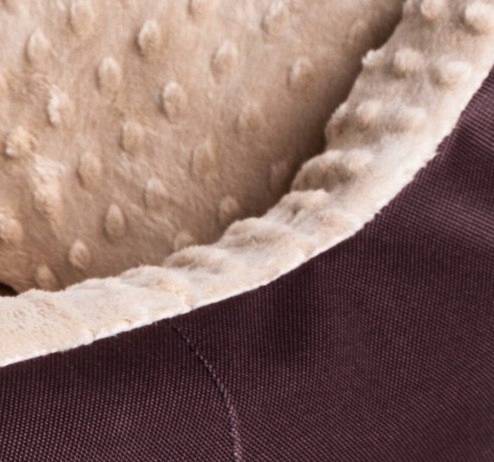 Levně Bimbay Potah na pohovku Minky r.2 80x65 cm, hnědá-béžová barva