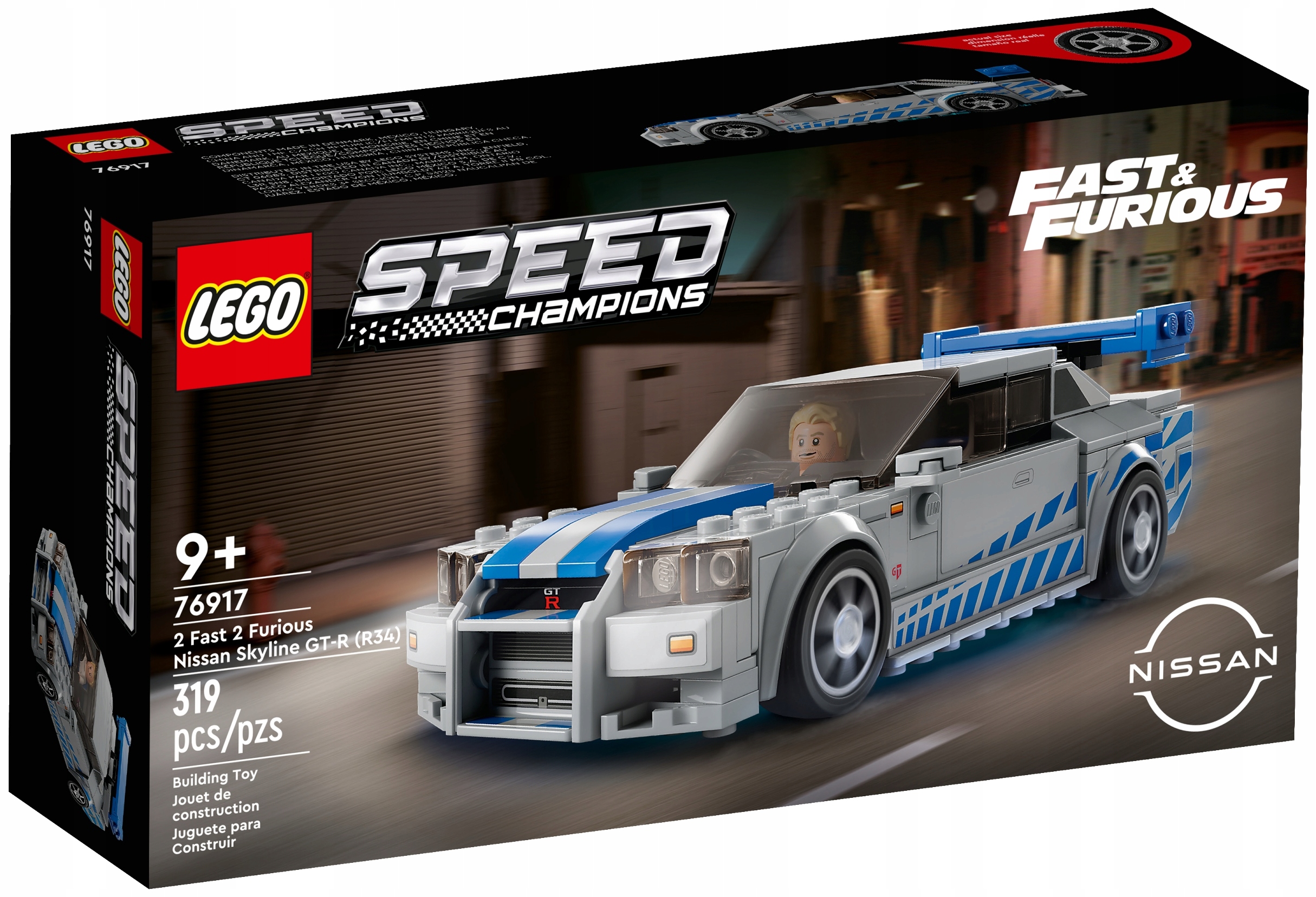 Klocki LEGO Speed Champions Nissan 2 fast2 furious