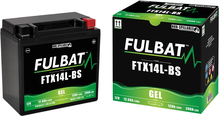 Gélová batéria Fulbat FTX14L-BS Gel 550990