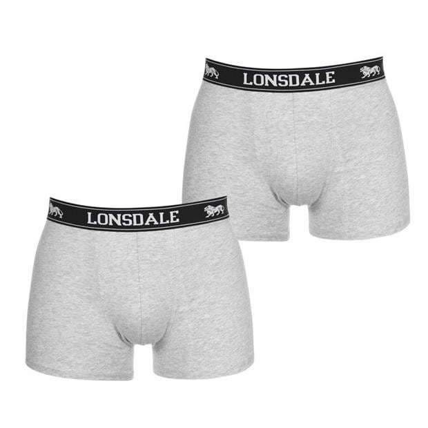 

Lonsdale bokserki XXL szare 2 szt bielizna majtki