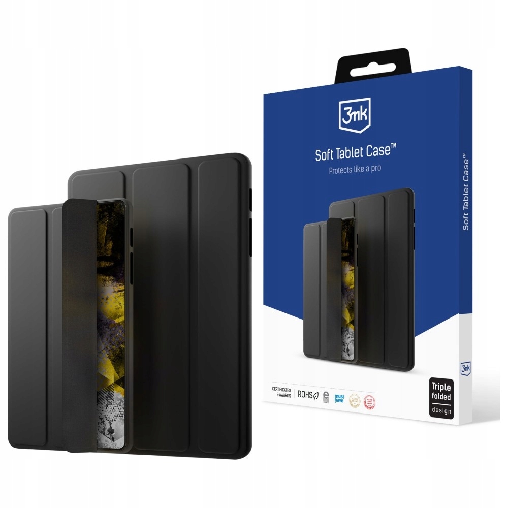 Pouzdro 3MK Soft Tablet Case pro Samsung Galaxy Tab A11+, černé