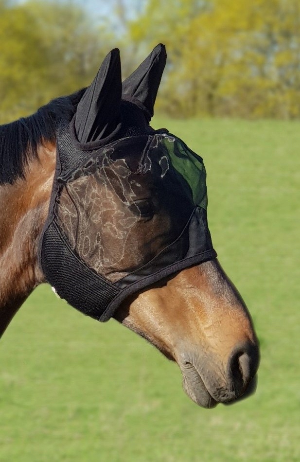 MASKA DLA KONIA PRZECIW OWADOM MUCHOM FULL/COB
