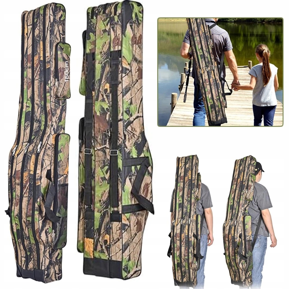 Obal Na Pruty 150 CM Tlustý 3KOM. Vyztužený Prémiový Rybářský Dárek