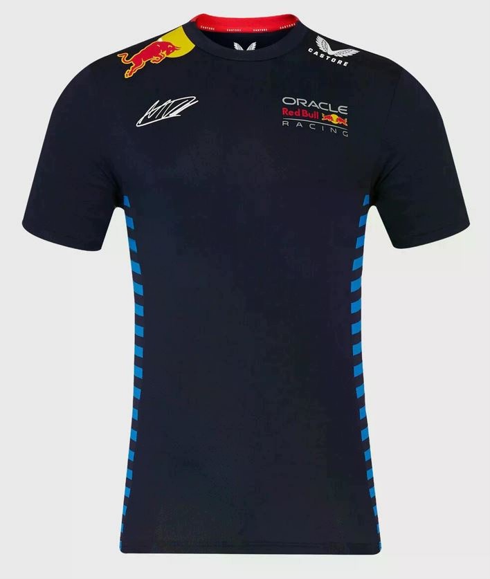 Red Bull Rbr Rp MV Driver pánské tričko, modré