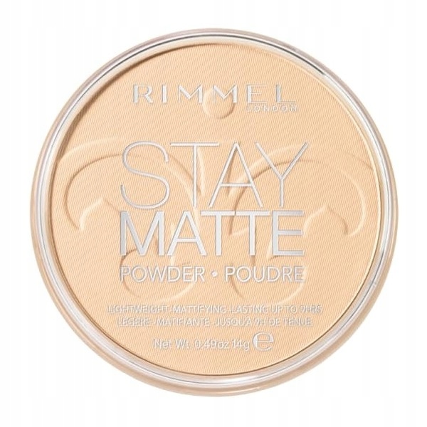 

Rimmel Stay Matte puder prasowany 001 Transparent