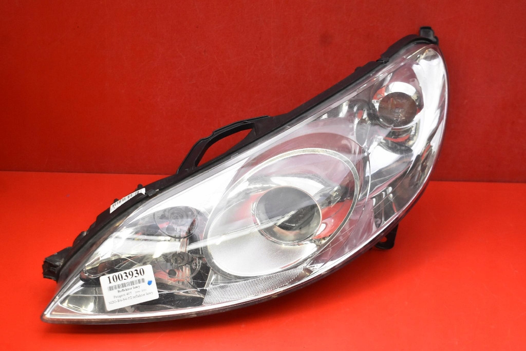 REFLEKTOR left light front lens EU 9656668880 PEUGEOT 307 1 and 04-10