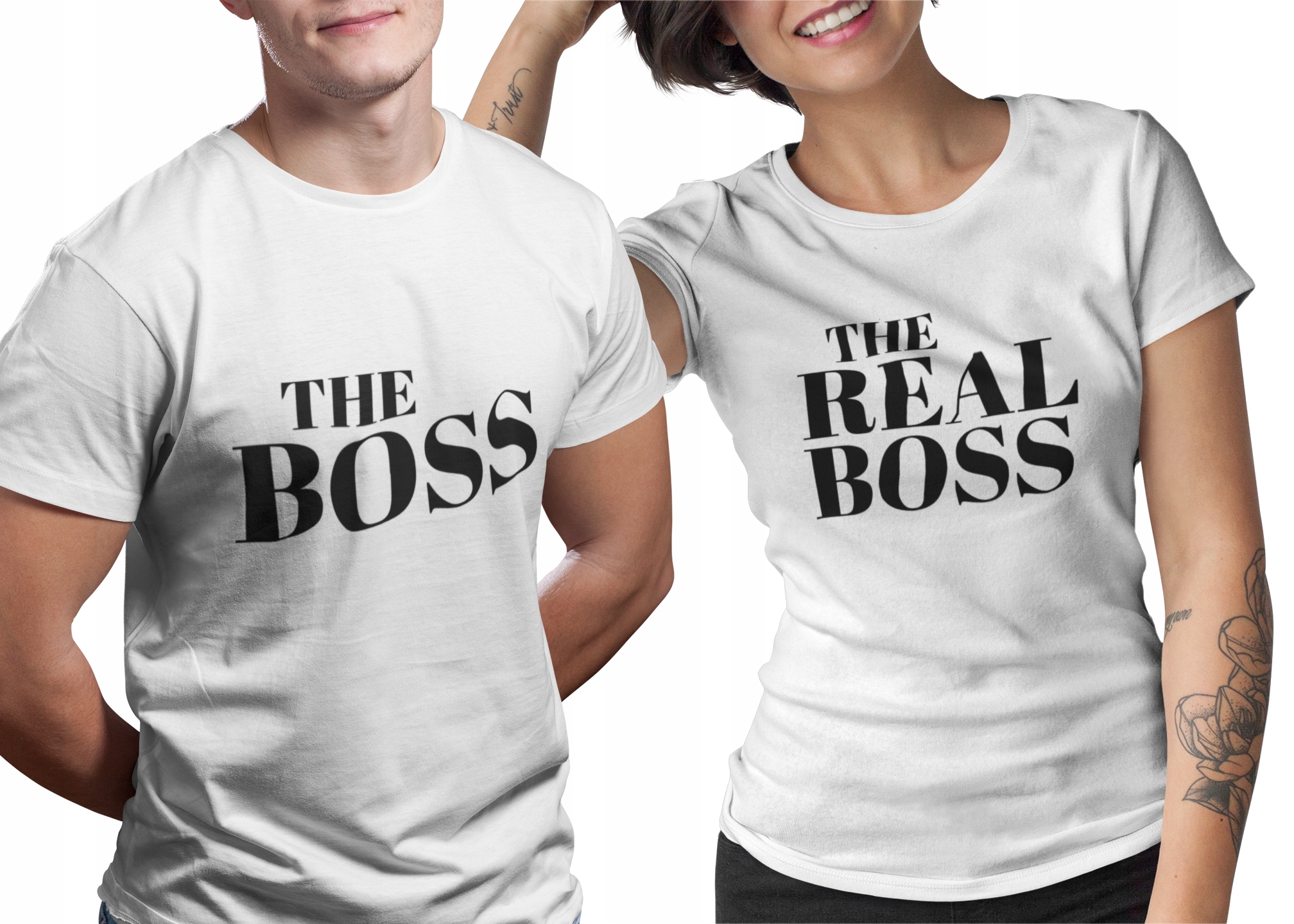 

Koszulki Dla Par Na Walentynki Real Boss Prezent