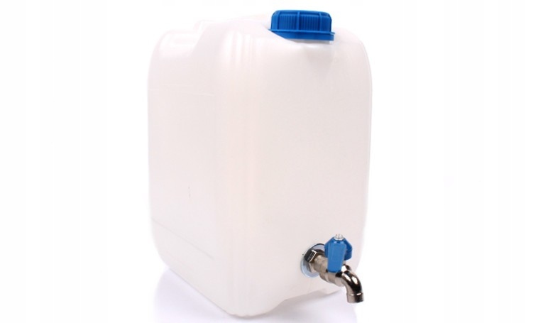 POJEMNIK NA WODĘ 10l + kranik boczny