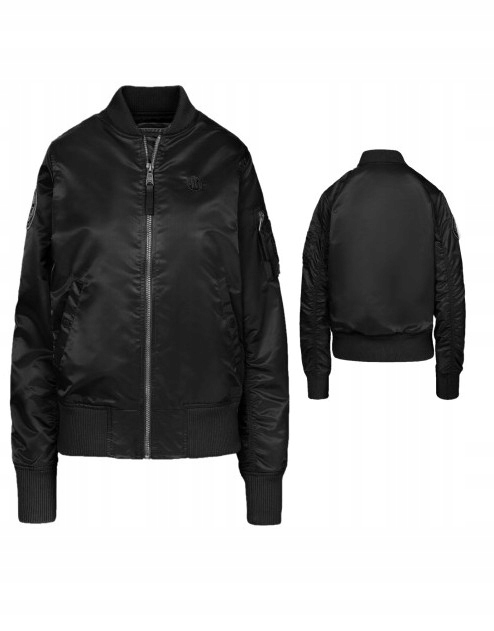 Pitbull West Coast Bomber Přechodová Bunda Genesee IV Černá L