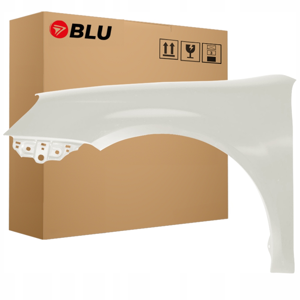 Blu Blatník Vw Golf V 5 Jetta LB9A levý bílý 03-09 přední kombi