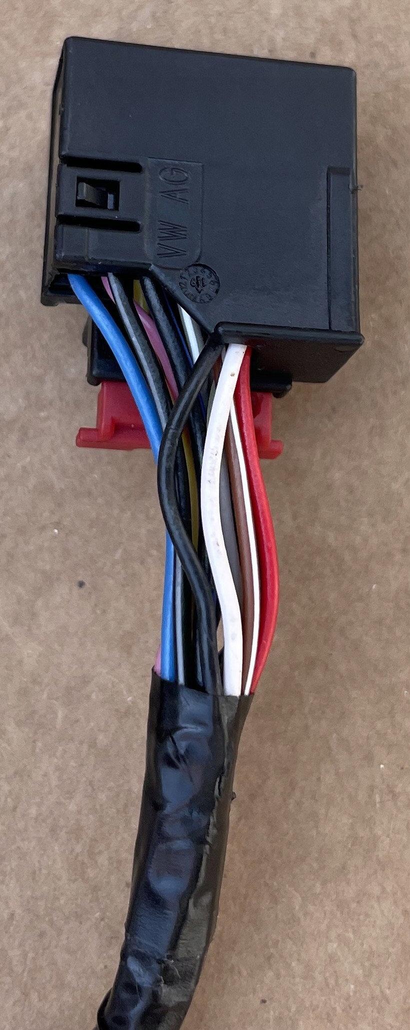 mirror AUDI A3 S3 RS3 14 PIN ALU CHROM as new original 2012-2019 R