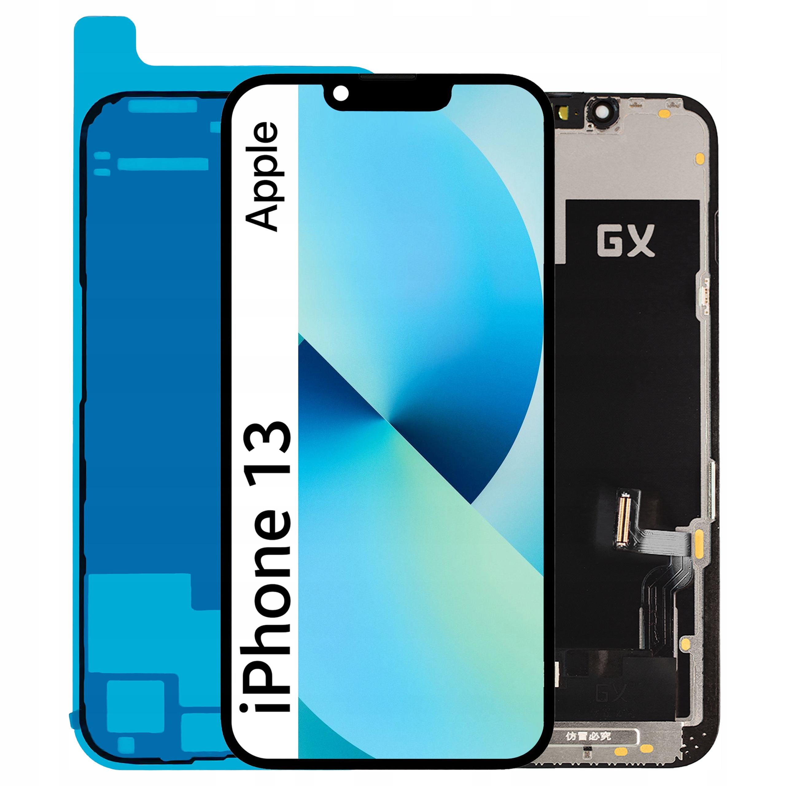 Oled Gx pre iPhone 13 LCD displej Digitizer Dotyk Darček