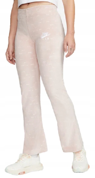 Dámské kalhoty Nike Air Sportswear Velur Zvony DD5451-601 vel. XL