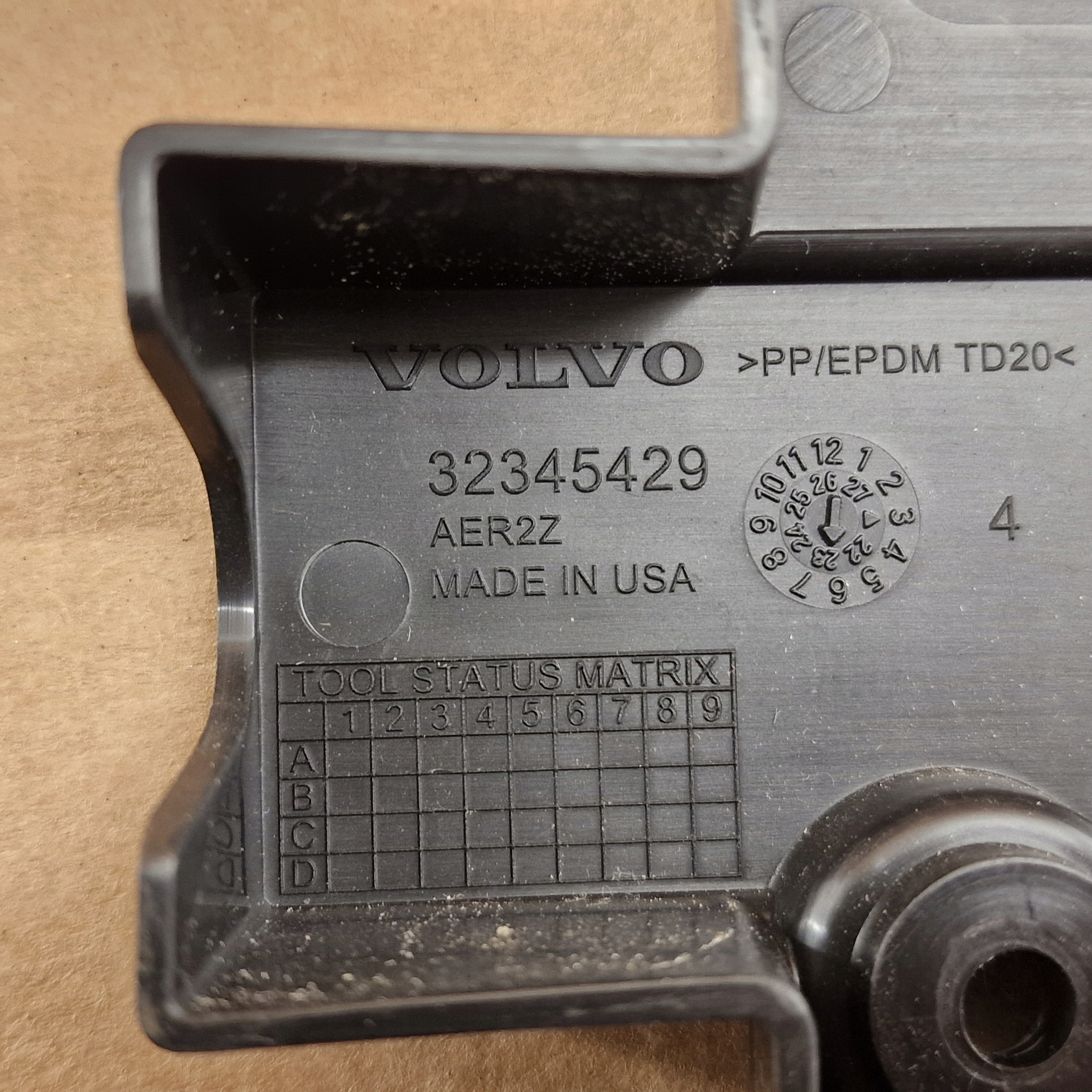 Abdeckung Blende Abdeckung der Stoßstange vorne heck VOLVO EX90
