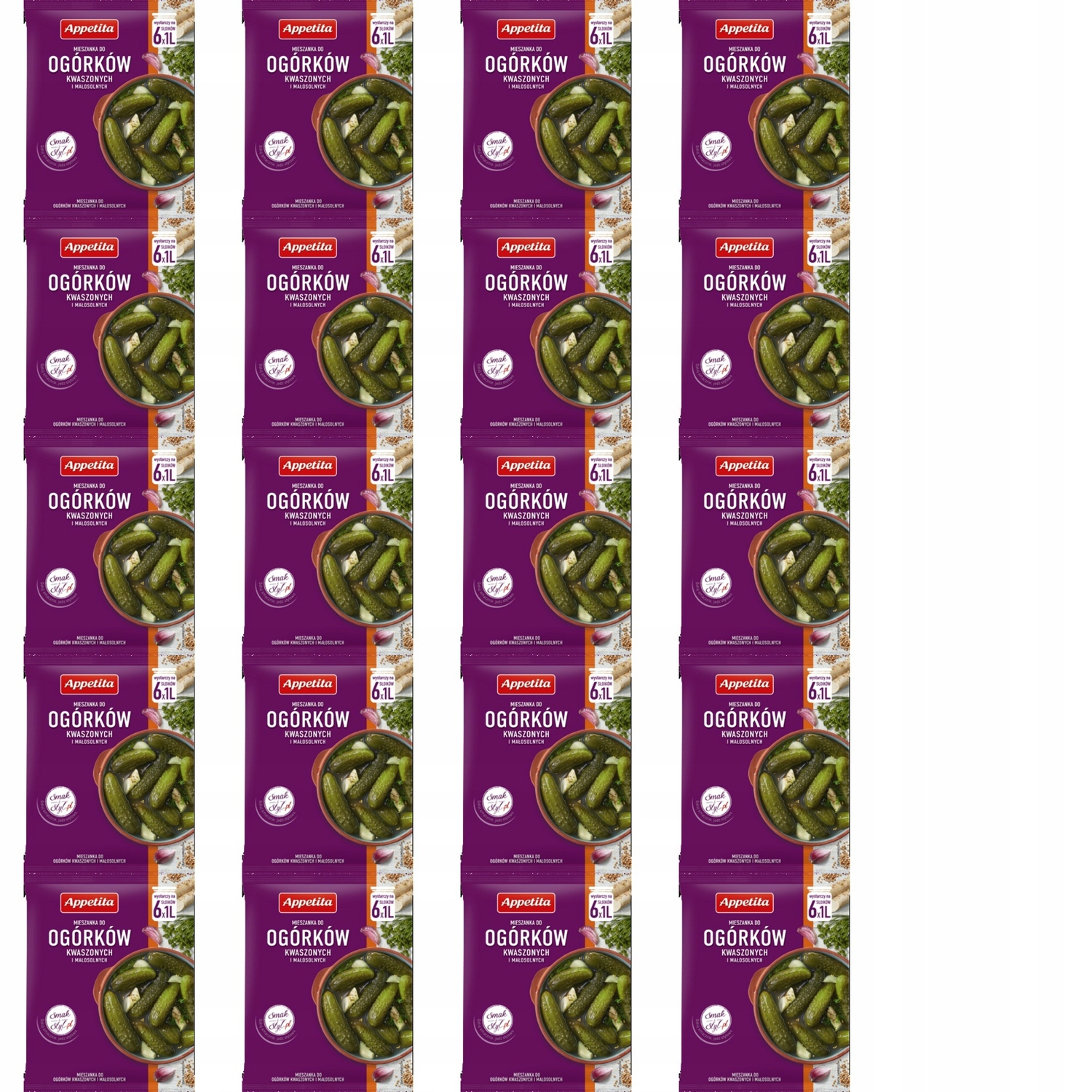 20 x 40 g Appetita směs na kyselé okurky Karton