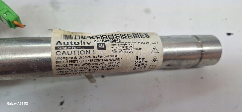 Gurten Sicherheits OPEL CORSA D 607707500E