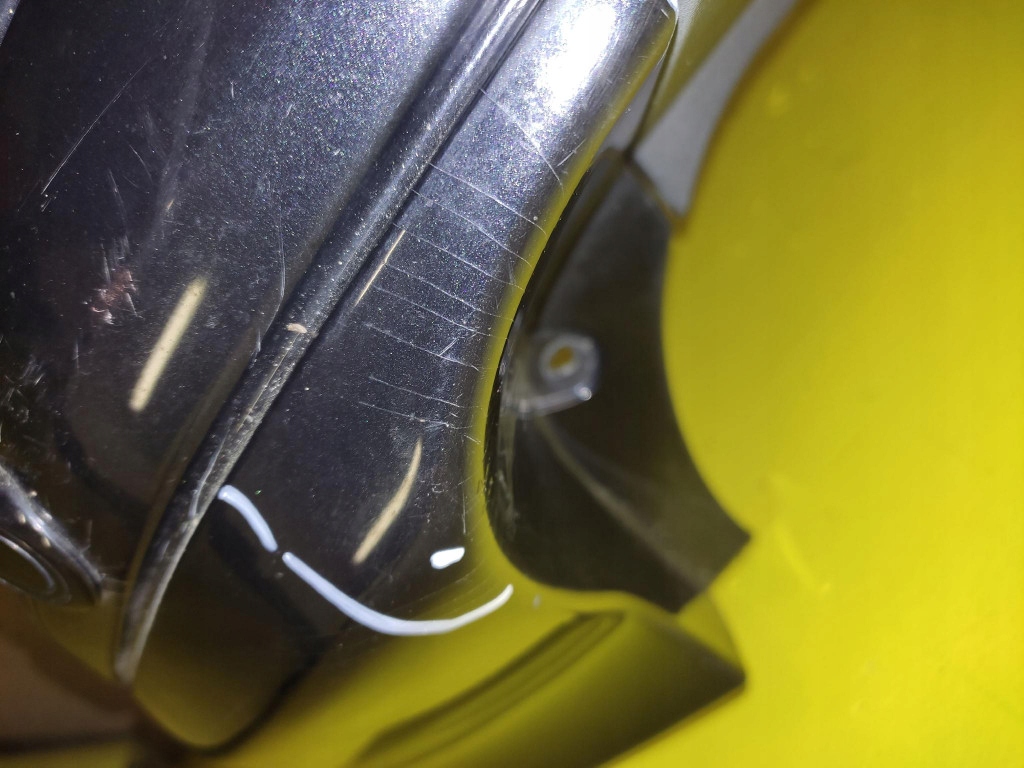VOLVO V50 bumper rear part LAKIER 452-46