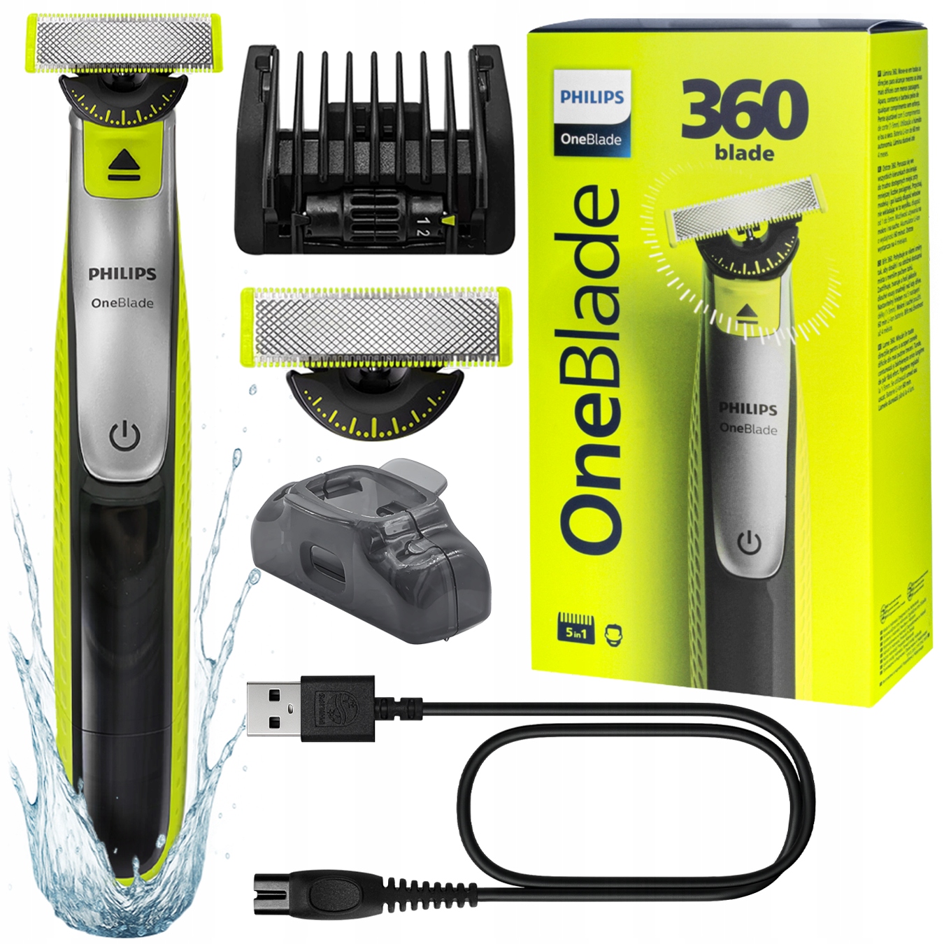 Holicí Strojek vousů Philips Oneblade 360