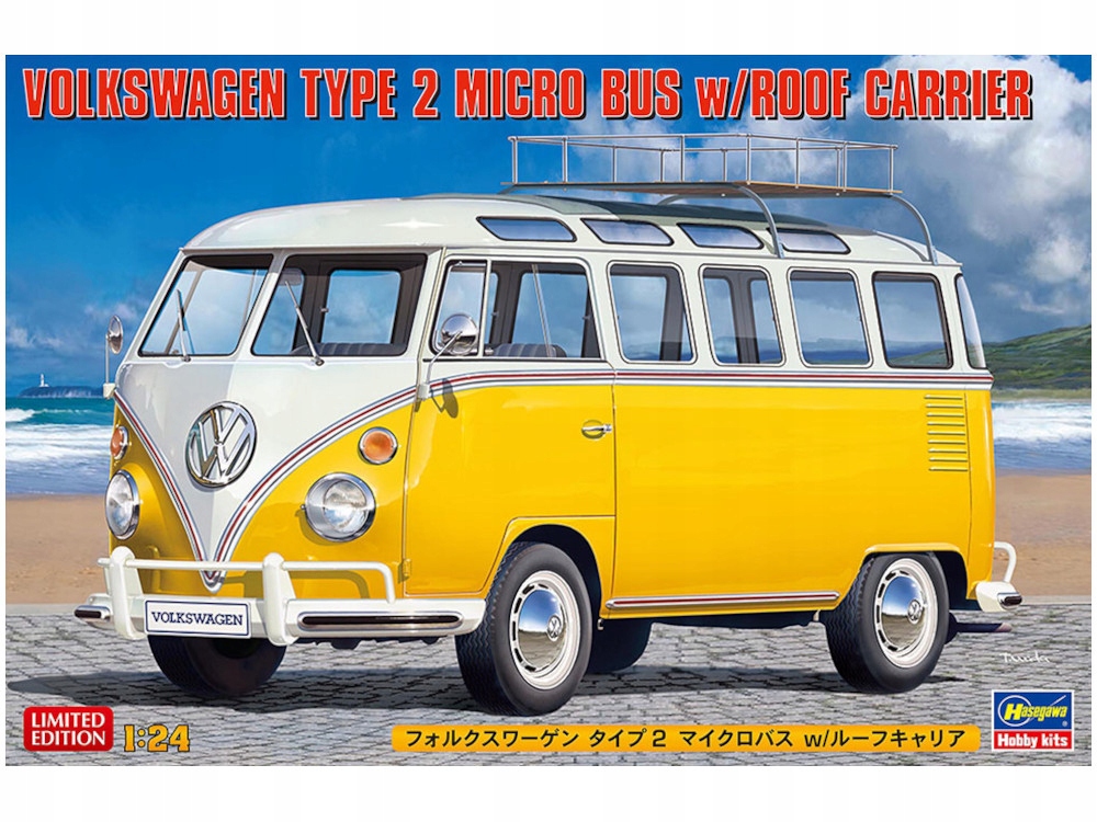 Volkswagen Vw Transporter T2 Type 2 Micro Bus model 20689 Hasegawa