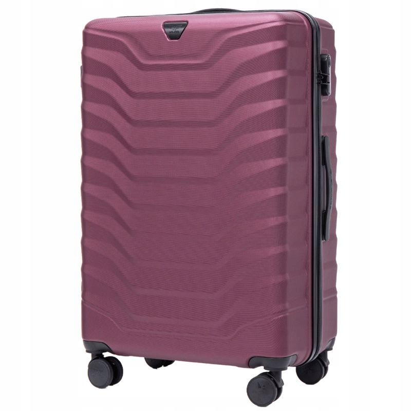 Kufr Wings Abs Střední Peafowl 4 Kola 24" 63 L Burgundy