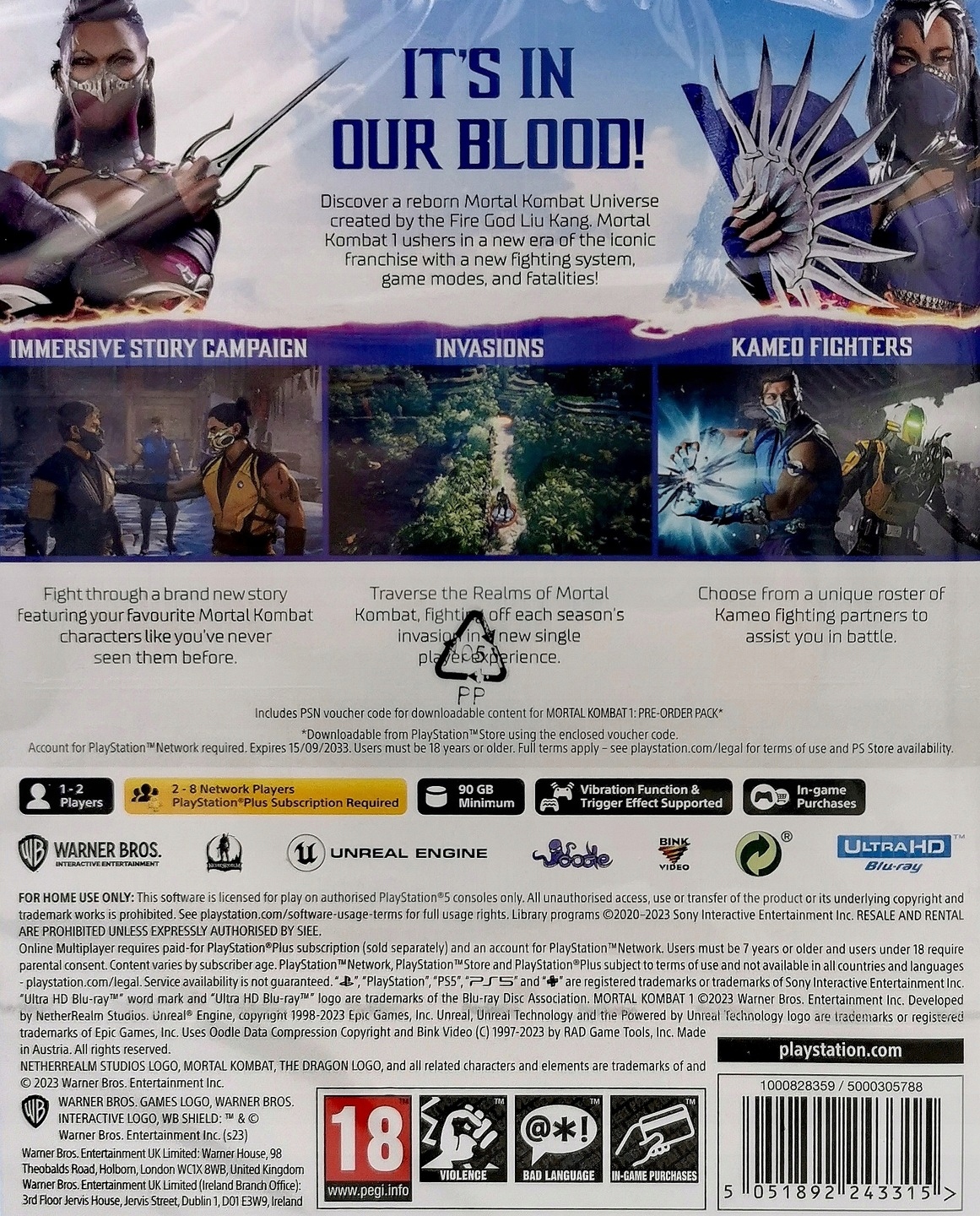 MORTAL KOMBAT 1 PS5 NOWA PO POLSKU Rodzaj wydania Podstawa