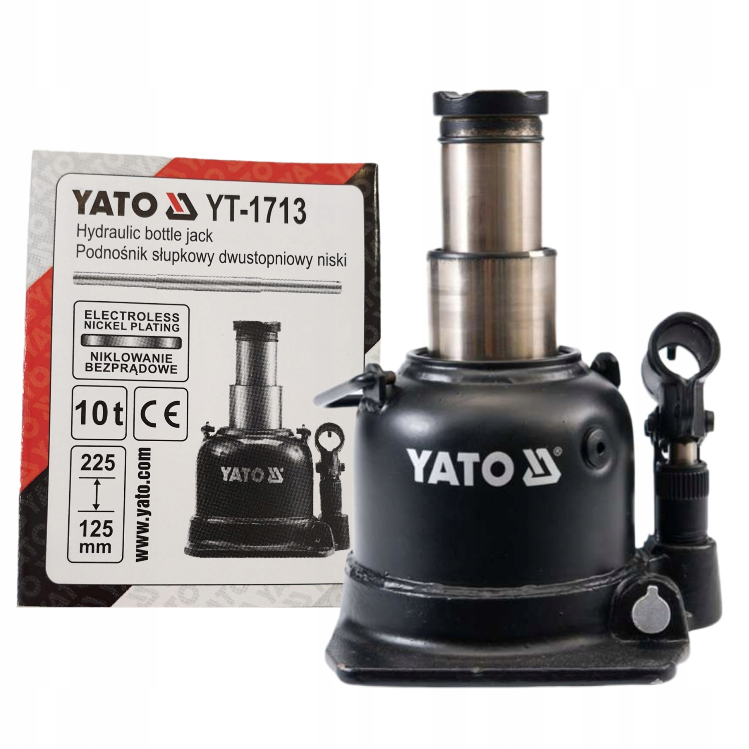 YATO YT-1713 ДВОСТУПЕНЕВИЙ ПІДЙОМНИК 10TON