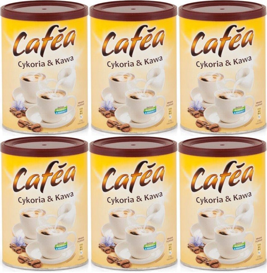 Kawa rozpuszczalna Caféa z cykorią 100g x6