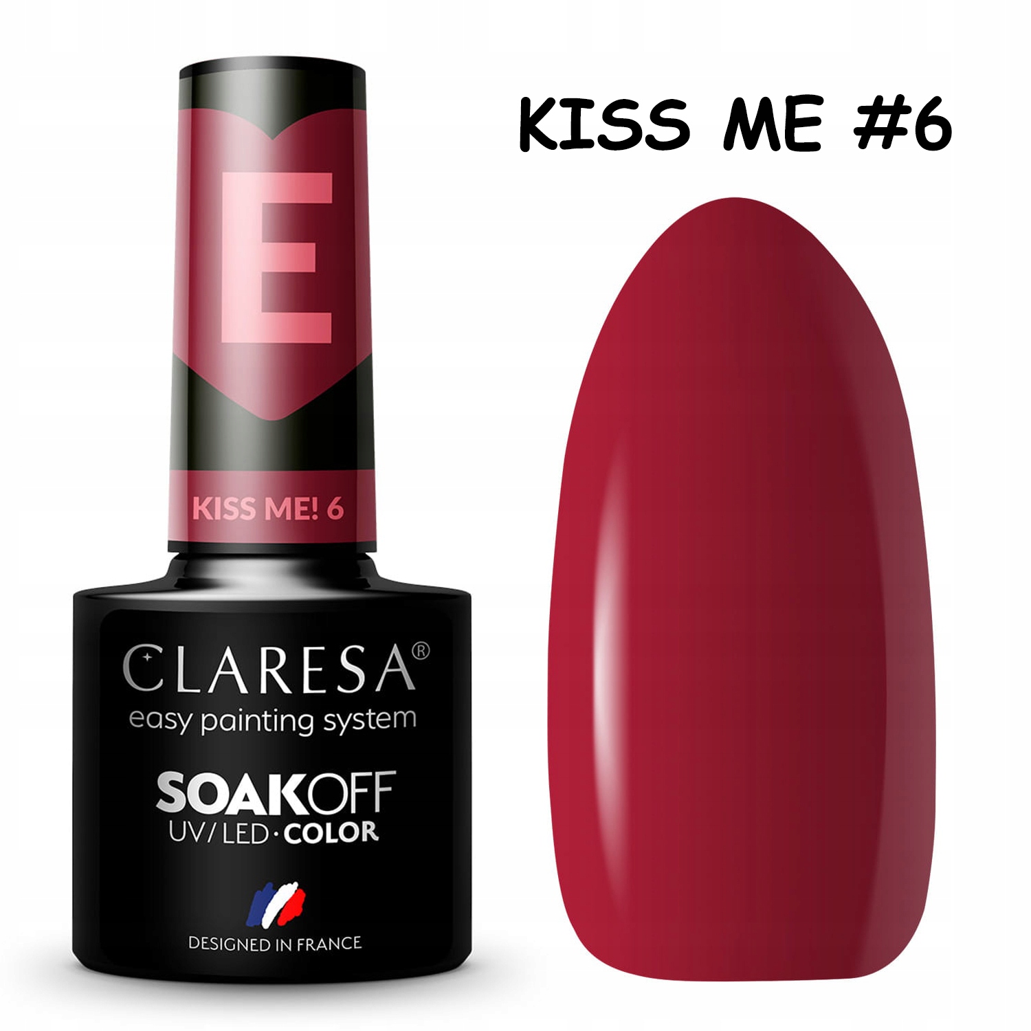 

Claresa lakier hybrydowy kolekcja Kiss Me mix