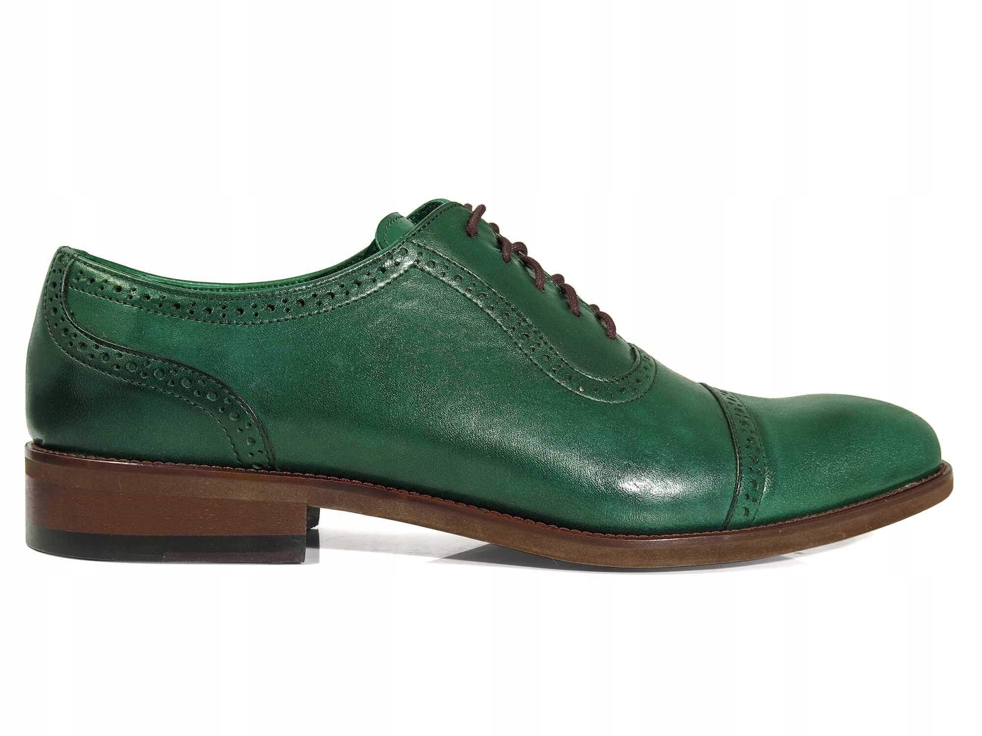 

Zielone półbuty męskie Brogsy Modini T142 r. 41